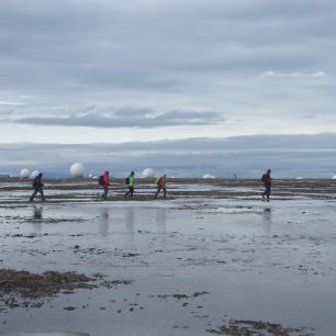 Pohyb po rozbředlém permafrostu, Špicberky