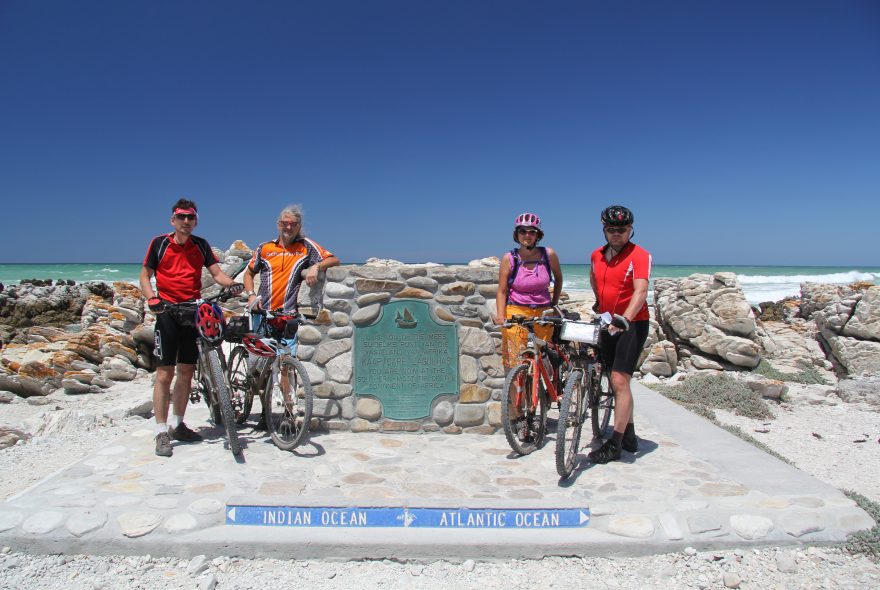 Střelkový mys, nejjižnější bod Afriky, JAR