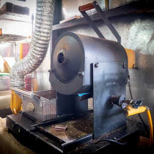 Pražírna kávy v La Fortuně, Kostarika