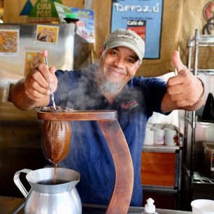 Tradiční příprava kávy, Kostarika