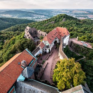 Wartburg – zde Martin Luther přeložil Bibli do němčiny, DZT/Florian Trykowski