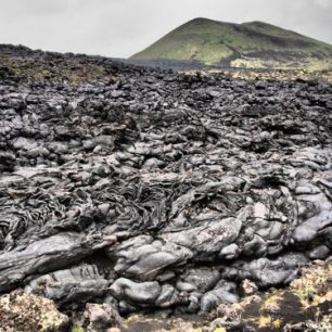 Lávová pole, Kamčatka, Rusko