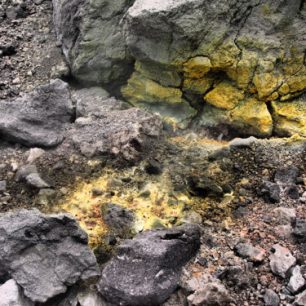 Stopy sopečné činnosti, Kamčatka, Rusko