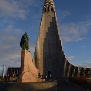 Hallgrimskirkja v Reykjavíku, Island