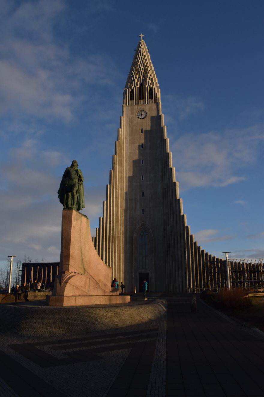 Hallgrimskirkja v Reykjavíku, Island