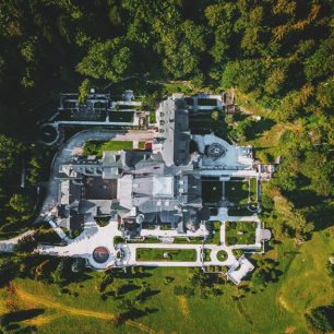 Peles castle, Transylvánie, Rumunsko
