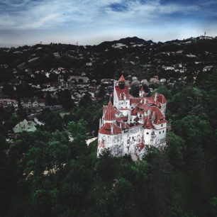 Drákulův hrad, Transylvánie, Rumunsko