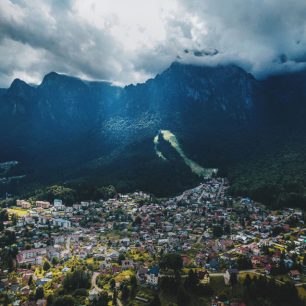 Pod horou Bucegi, Transylvánie, Rumunsko