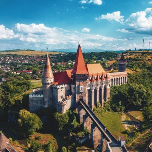 Corvins castle, Transylvánie, Rumunsko