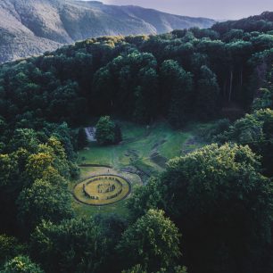 Rumunské Stonehenge, Transylvánie, Rumunsko