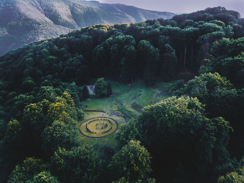 Rumunské Stonehenge, Transylvánie, Rumunsko