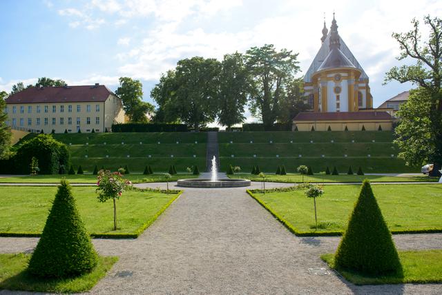 Zahrady kláštera Neuzelle, copyright: TMB fotoarchiv S. Hoehn