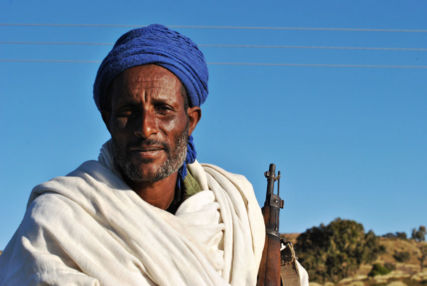 Bez doprovodu do hor nesmíte, Simien, Etiopie