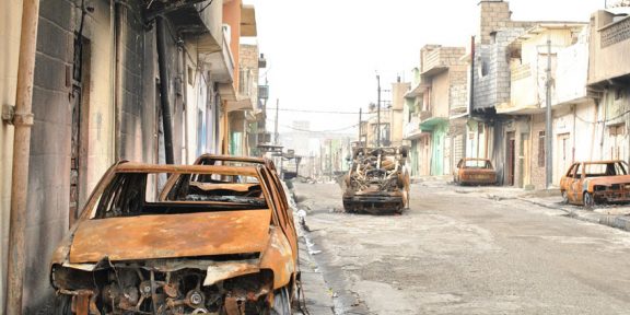 Strašák iráckých silnic