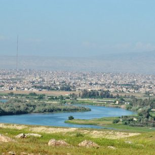 Pohled na Mosul, Irák
