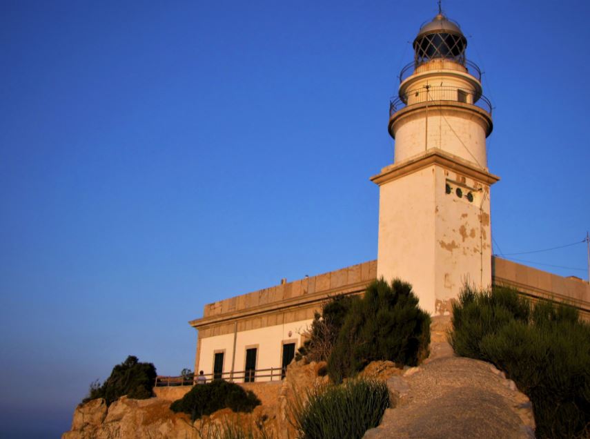 Maják Faro de Formentor, Mallorca, Španělsko