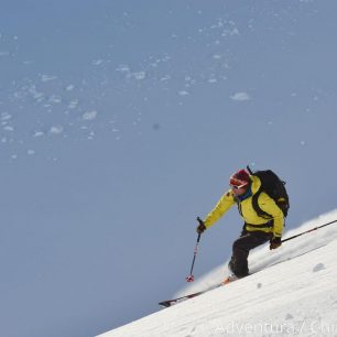 A dolů vedou již jen překrásné sjezdy v prašanu, Švédsko