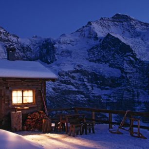 Kleine Scheidegg, Oberland, Švýcarsko
