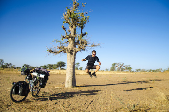 Na kole přes Afriku 