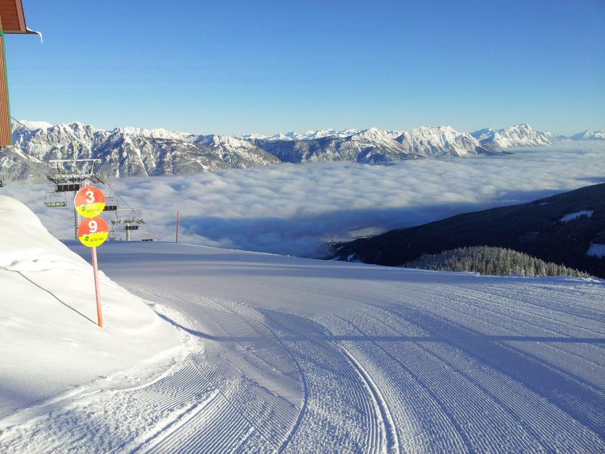 Vyjeďte lanovkou až nad mraky, Ski amadé, Rakousko