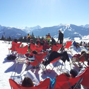 Odpočinek na sluníčku, Ski amadé, Rakousko