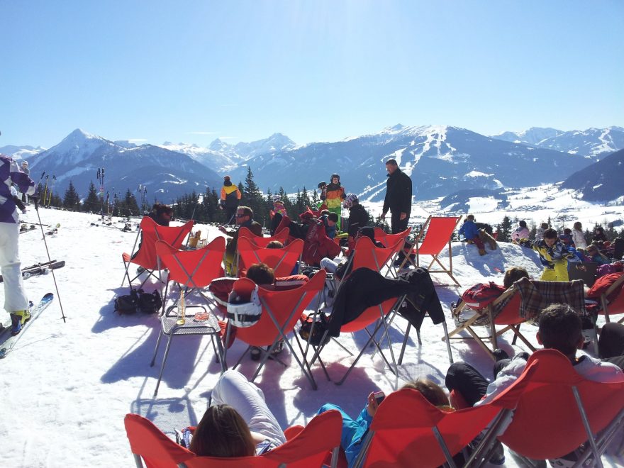 Odpočinek na sluníčku, Ski amadé, Rakousko