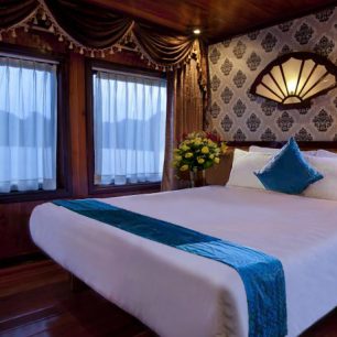 I na lodi si můžete užít luxus, Vietnam