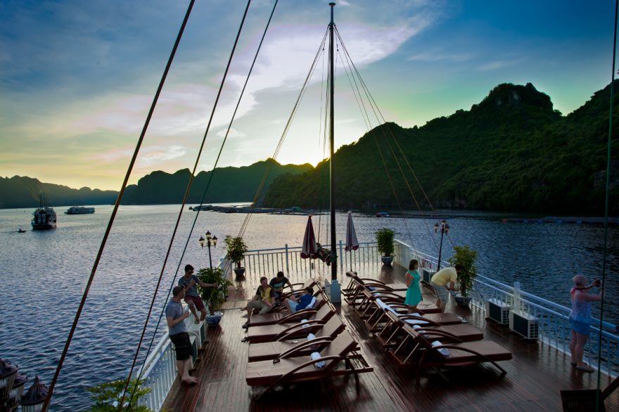 Plavba na lodi, Vietnam