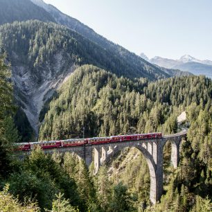 Bernina Express, Davos, Švýcarsko