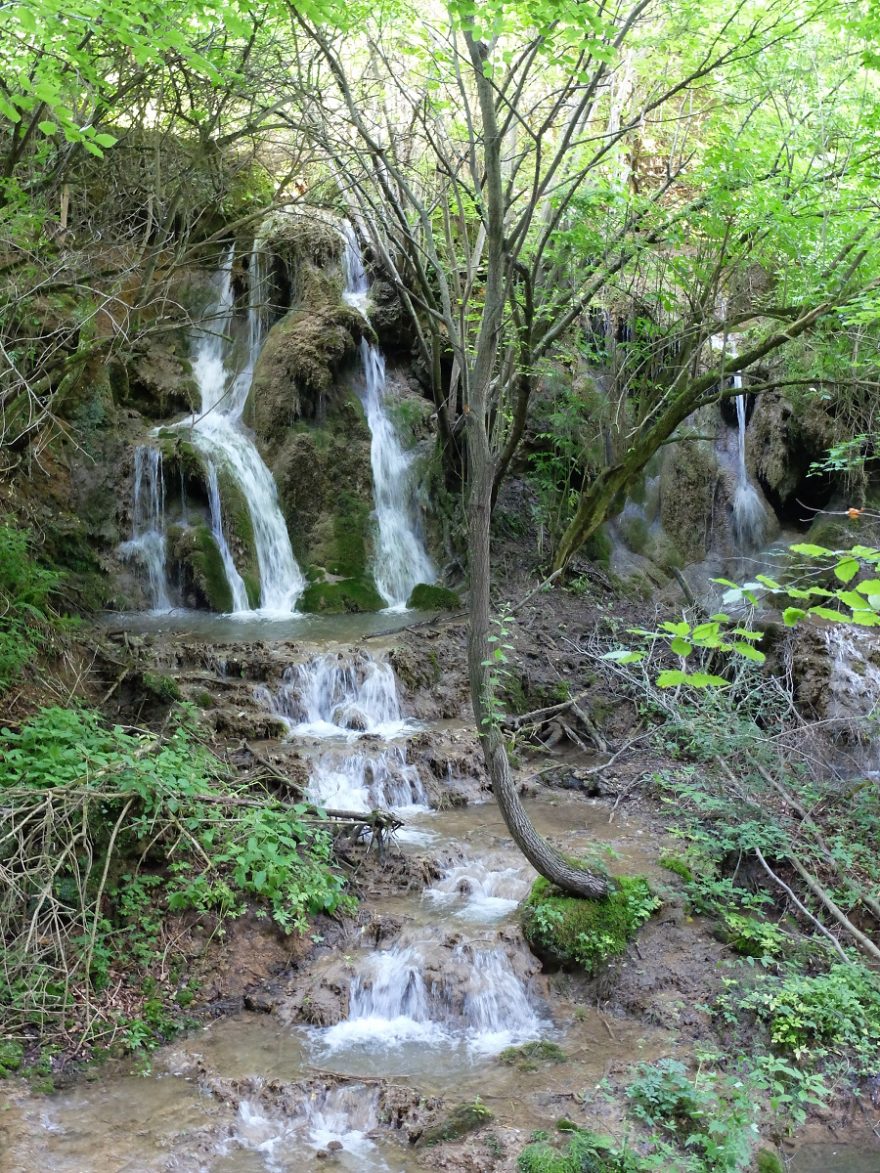 Travertinové kaskády, Banát, Rumunsko
