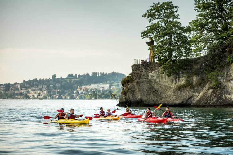 Vierwaldstaettersee, Lucern, Švýcarsko