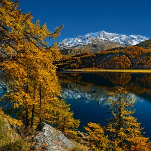 Silvaplana, Graubunden, Švýcarsko