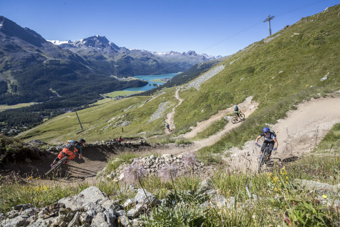 Engadin, Svatý Mořic, Švýcarsko