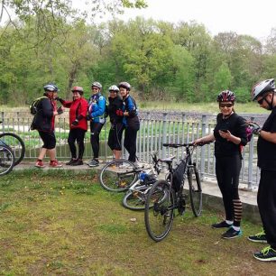 Zastávka u vody, cyklostezka Odra - Nisa