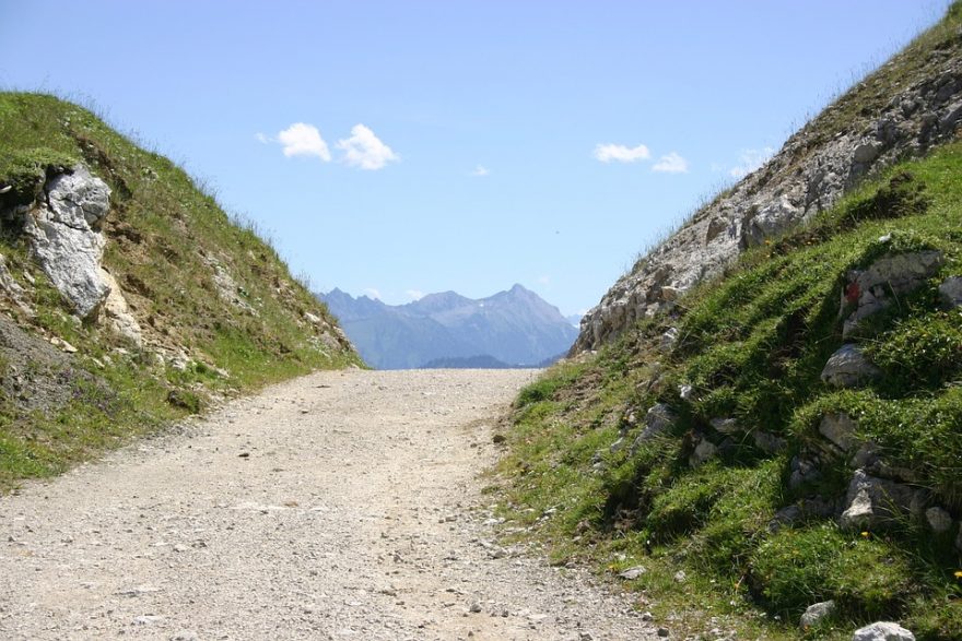 Po tyrolských horách se dá jezdit i na kole bez větších zkušeností z terénu, Rakousko