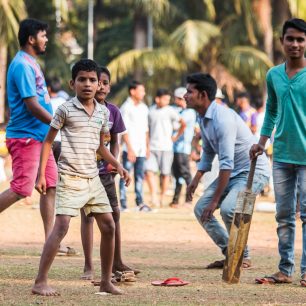 Mumbaj je Mekkou kriketu a Sachin Tendulkar je pro mnoho Indů skoro bohem, Indie