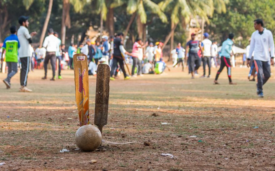 Mnohdy stačí staré a omlácené pálky, Indie