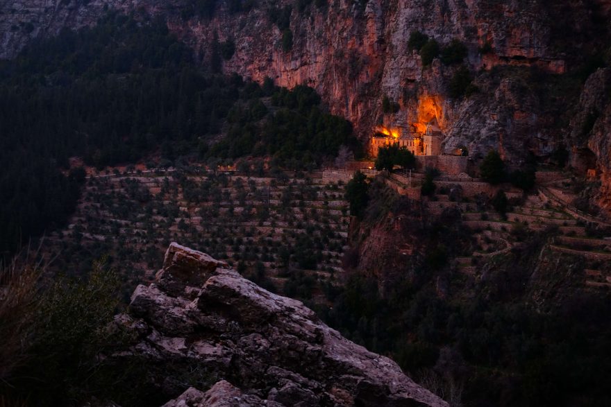 Údolí Qadisha, Libanon 