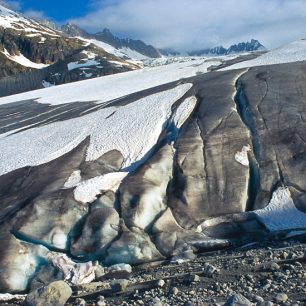 Rhonegletscher, Švýcarsko