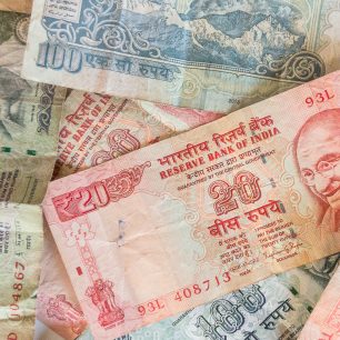 Indické rupie, Indie