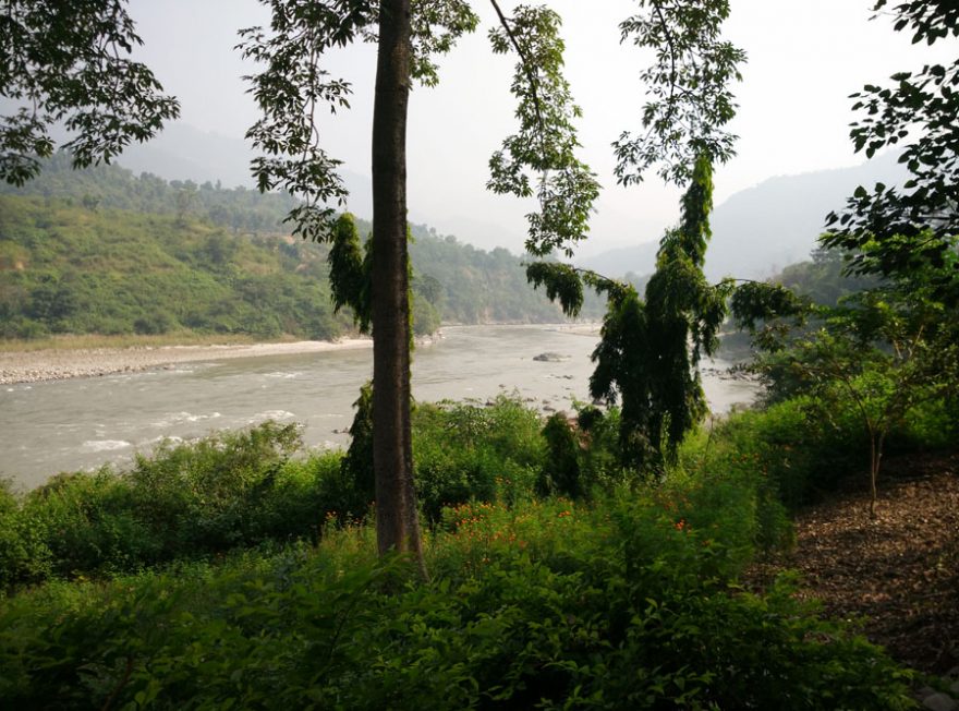 Peřeje řekyTrishuli, Nepál