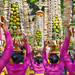 Tradiční ceremonie, Bali, Indonésie