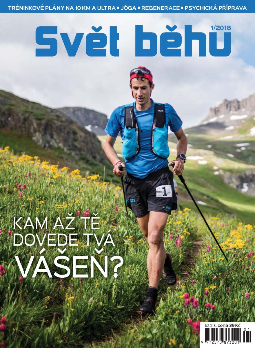 Speciál Svět běhu: 32 stran, nabitých tréninkovými tipy pro běžce každé úrovně, inspirativní rozhovory i recenze novinek ve vybavení.