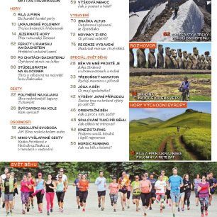 Obsah Světa outdooru 1/2018.