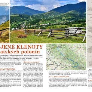 Romanticky zvlněné kopce ukrajinských polonin projdeme ve třech krásných hřebenovkách.