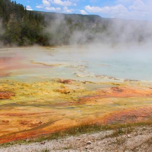 Yellowstonský národní park, USA