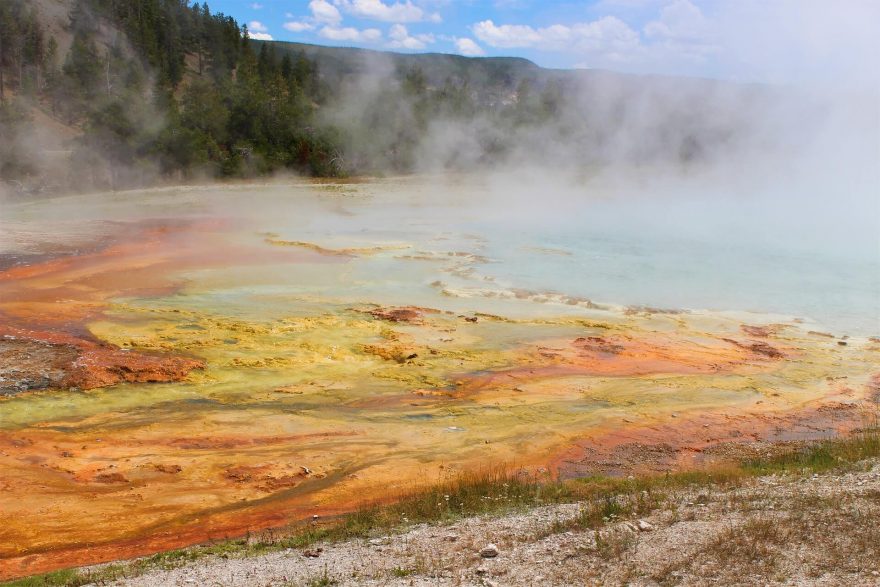 Yellowstonský národní park, USA