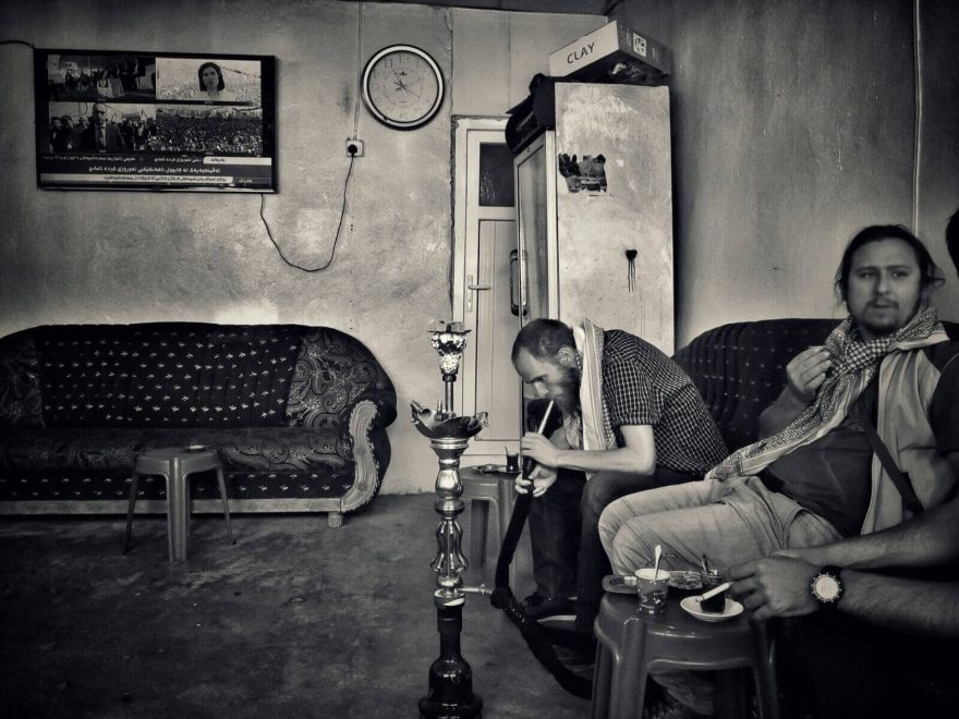 Oslava Nouruzu v Akre, Kurdistán, Irák