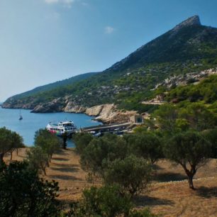 Okolí zátoky Cala Lladó, Sa Dragonera, Španělsko