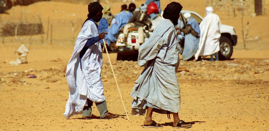 Místní lidé, Mauretánie, Afrika 